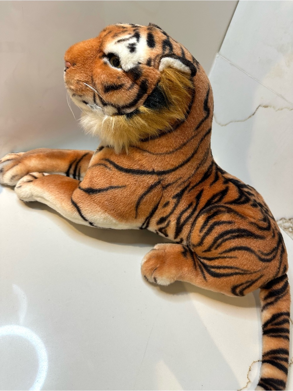 Large Realistic Plush bengal Tiger Stuffed Animal